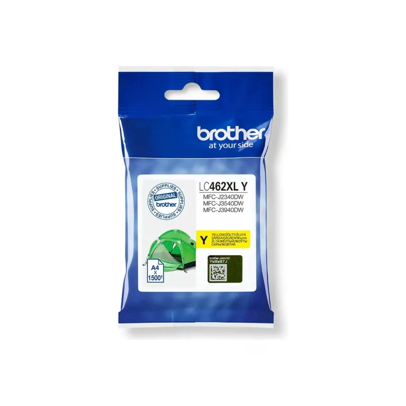 Brother LC462XLY Cartucho de tinta 1 ud. Original Alto (XL) capacidad Amarillo
