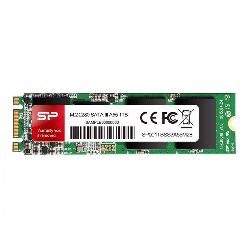 Unidad SSD Silicon Power SP256GBSS3A55M28 256 GB Half-slim SATA III, 560/530 MB/s, SLC