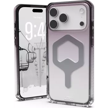 UAG Urban Armor Gear Funda Plyo MagSafe | Apple iPhone 17 Pro Max | negro/transparente/Ombre | 11453011404G (11453011404G)