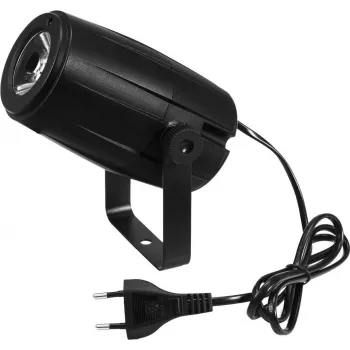 Luz de efecto LED EUROLITE PST-5 1 LED — compacto foco de escenario/estroboscópico
