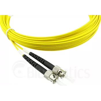 Cable de conexión de fibra óptica CBO SFP3333BU15MK 15 m, conector ST, G.657.A1 monomodo, amarillo