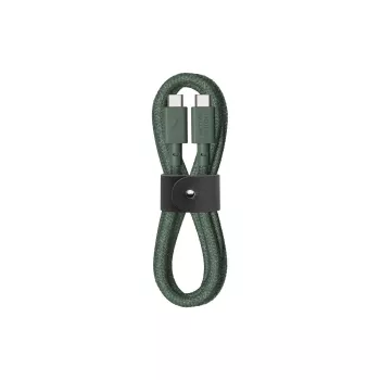 Cable USB-C a USB-C de Native Union Belt 1,2 m verde