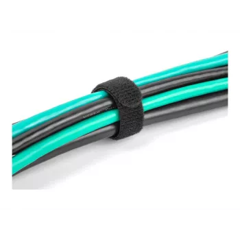 Bridas de cable de velcro DeLOCK 19010 150x12mm negro 10 uds.