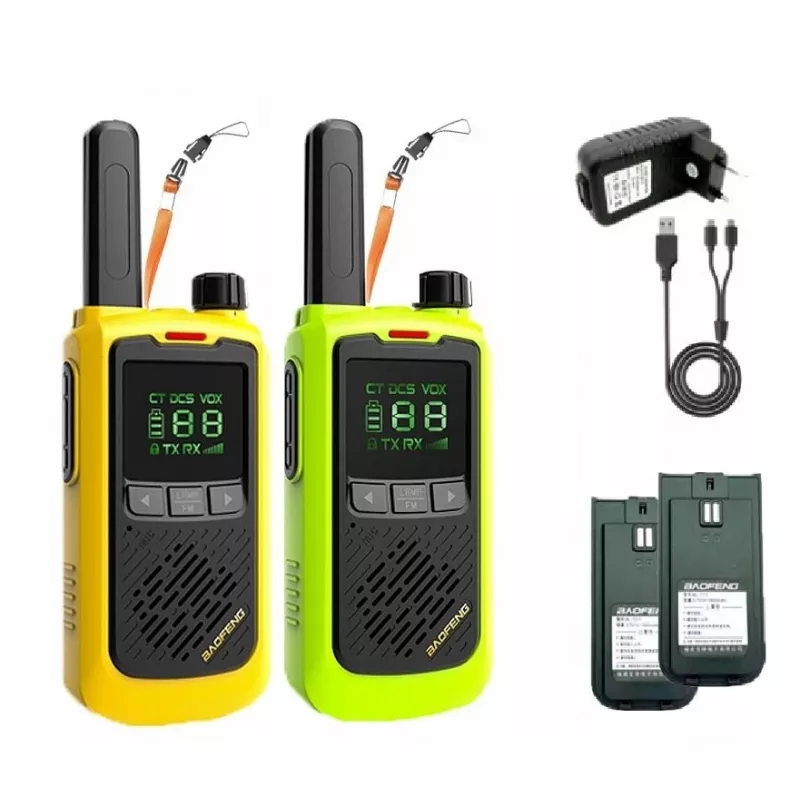 Baofeng BF-T17 set de walkie-talkies, 2 uds., verde