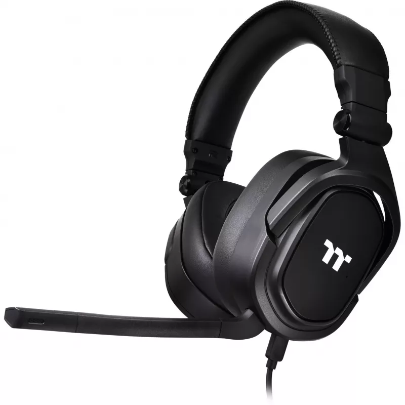 Tt eSPORTS Argent H5 - Auriculares - Over-Ear - Con cable - conector de 3,5 mm - negro (GHT-THF-ANECBK-30)