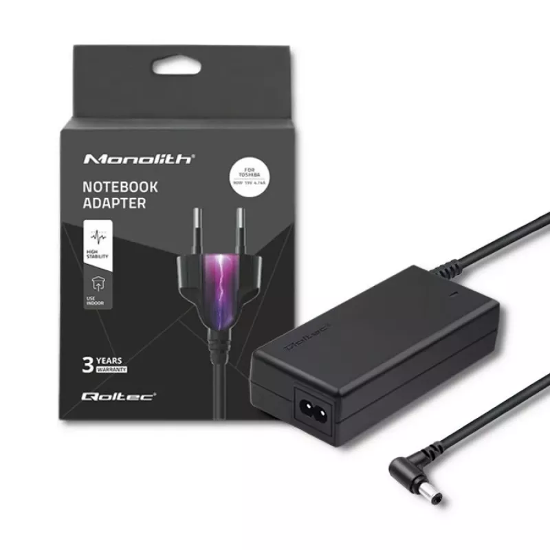 Qoltec 50090.90W Fuente de alimentación/inversor Interior Negro
