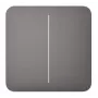 Button Ajax SoloButton 2 canales gris 82,8 mm