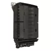 Caja de terminación de fibra óptica Extralink POLA 16 fibras, carcasa ABS, negra