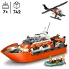 Blocks City 60504 Lancha de rescate y helicóptero de la Guardia Costera