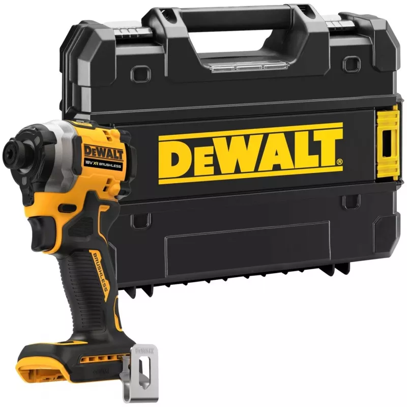 Atornillador de impacto DeWALT DCF850NT, 3250 rpm, portabrocas de 1/4 pulgadas, 900 g