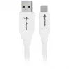 Cable USB 3.2 Gen 2, USB-A macho > USB-C macho (blanco, 1 metro)