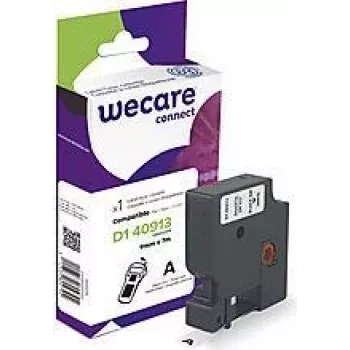 Cinta de etiquetar Armor K80002W4 negro sobre blanco