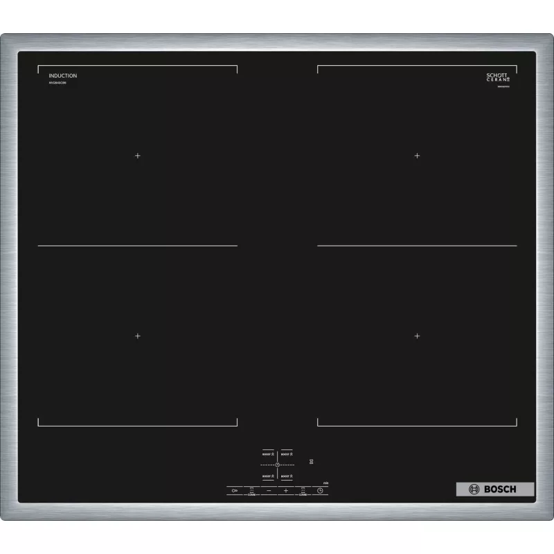 Bosch HEG578BB4 + NVQ645CB6E Set de cocina placa de inducción por zonas eléctrica