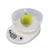 Báscula de cocina electrónica ESPERANZA EKS007 — capacidad 5 kg, precisión 1 g, blanca