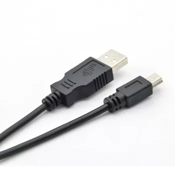 Cable USB - Mini-USB 1 m, negro