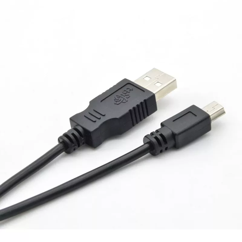 Cable USB - Mini-USB 1 m, negro