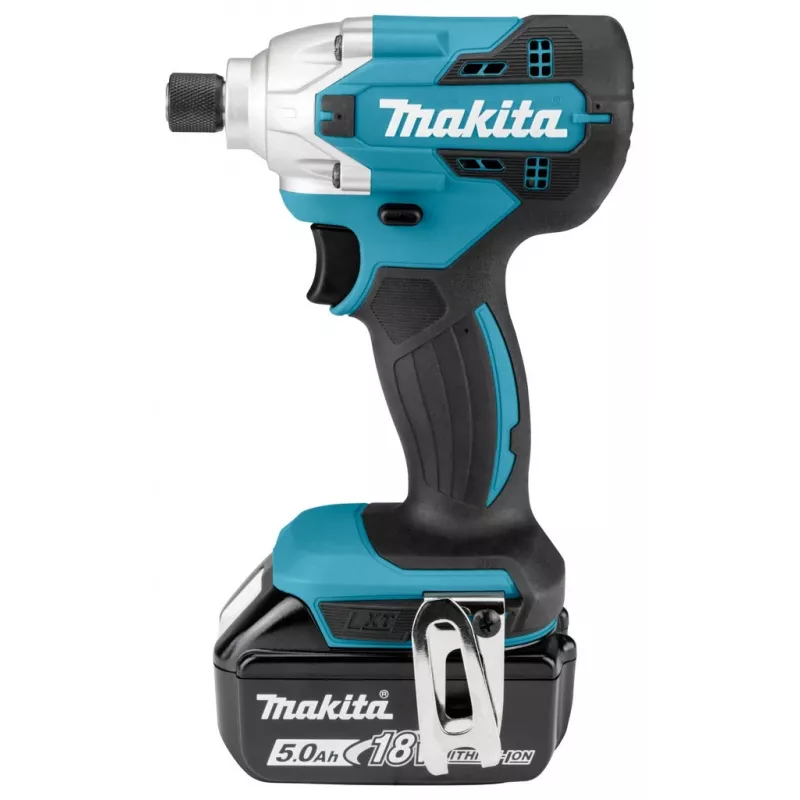 Atornillador de impacto a batería Makita DTD156RTJ 2500 RPM verde