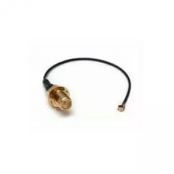 WLAN.eu Pigtail de antena y FL a R-SMA (hembra) 30 cm (ANT-PIG-UFL-RSMA-F-30)