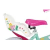 Bicicleta infantil Toimsa Peppa Pig ruedas de 14 pulgadas, verde, para aprox. 3–5 años, frenos de llanta delantero y trasero, neumáticos de aire