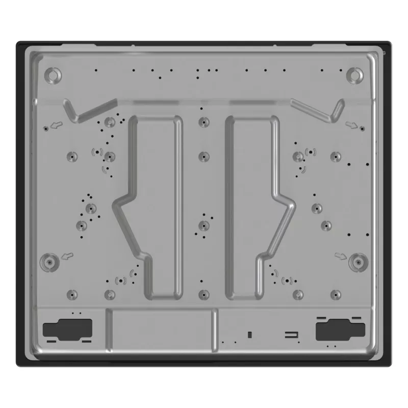 Gorenje Placa GW642AB gas número de quemadores/zonas 4 mandos giratorios negro