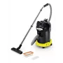 Aspirador en seco Karcher AD 4 Premium — 17 l, 600 W, sin bolsa, manguera metálica, tubo cromado