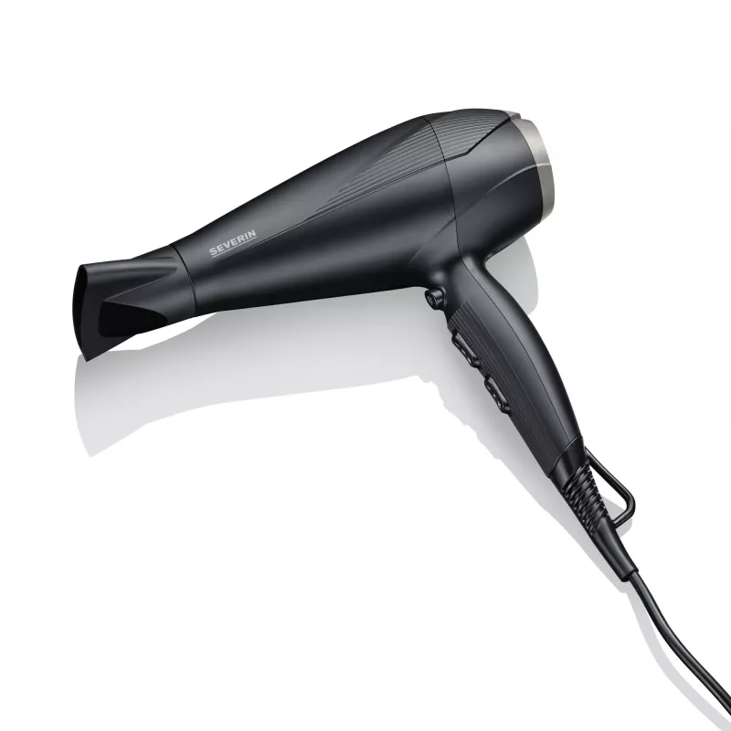 Severin HT 0167 secador de pelo, 2300 W, negro/plata