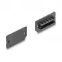 Tapa antipolvo DeLOCK para conector hembra USB Type-E Key A o Key B 10 uds. negro