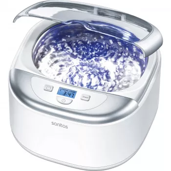 Limpiador ultrasónico Sanitas SUR 42, 50 W, blanco/plata