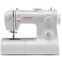 Máquina de coser SINGER Tradition 2273 — semiautomática, 23 puntadas, ojal en 4 pasos, brazo libre, blanca