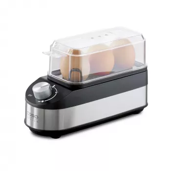 Caso | Hervidor de huevos | E3 | Negro/acero inoxidable | 210 W