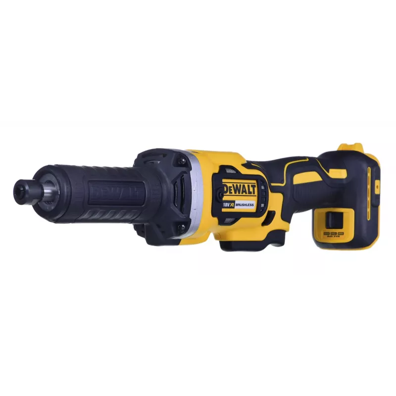 Amoladora recta DeWALT DCG426N-XJ, 18V batería, 5000–25000 rpm, pinza Ø hasta 6 mm, 760 W potencia de salida, 1,19 kg