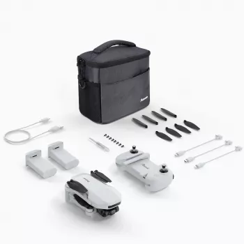 Dron CANYON ATOM SE Fly More Combo con cámara 4K y EIS, estación de carga incluida