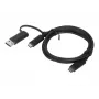 Cable USB Lenovo 4X90U90618 USB 3.2 Gen 1 (3.1 Gen 1) 1 m USB A/USB C USB C Negro