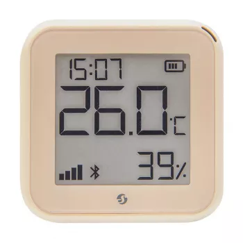 Sensor de temperatura y humedad Shelly H&T Gen3 WiFi – sensor ambiental inalámbrico compacto (moca)