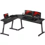 Mesa gaming HUZARO HERO 6.0 negra