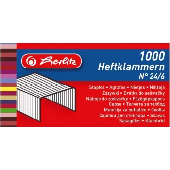 HERLITZ 8760522 Grapas metálicas Paquete — 2000 uds.