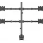 SpeaKa Professional SP-MM-541 Soporte de sobremesa para monitor de 4 brazos 43,2 cm 17 - 88,9 35 Negro (SP-13383188)