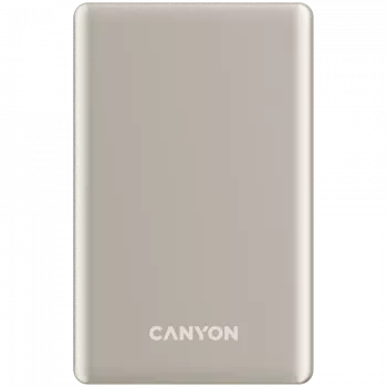 Canyon OnCharge 510 - Batería externa - 10.000 mAh - entrada USB-C - salida USB-C PD 20W + Wireless Magnet