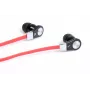 MAGICSOUND DS-2 - AURICULARES ESTÉREO CON MICRÓFONO, NEGRO-ROJO