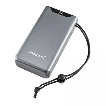 Batería externa INTENSO 7332054 — 20000 mAh, PD 3.0 y QC 3.0, 20 W, USB-A + USB-C, gris
