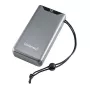 Batería externa INTENSO 7332054 — 20000 mAh, PD 3.0 y QC 3.0, 20 W, USB-A + USB-C, gris