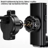 Soporte para móvil coche USAMS 4,7-7 inch universal soporte para smartphone en coche por gravedad pinza para rejilla de ventilación soporte GPS compatible con iPhone Xiaomi Samsung