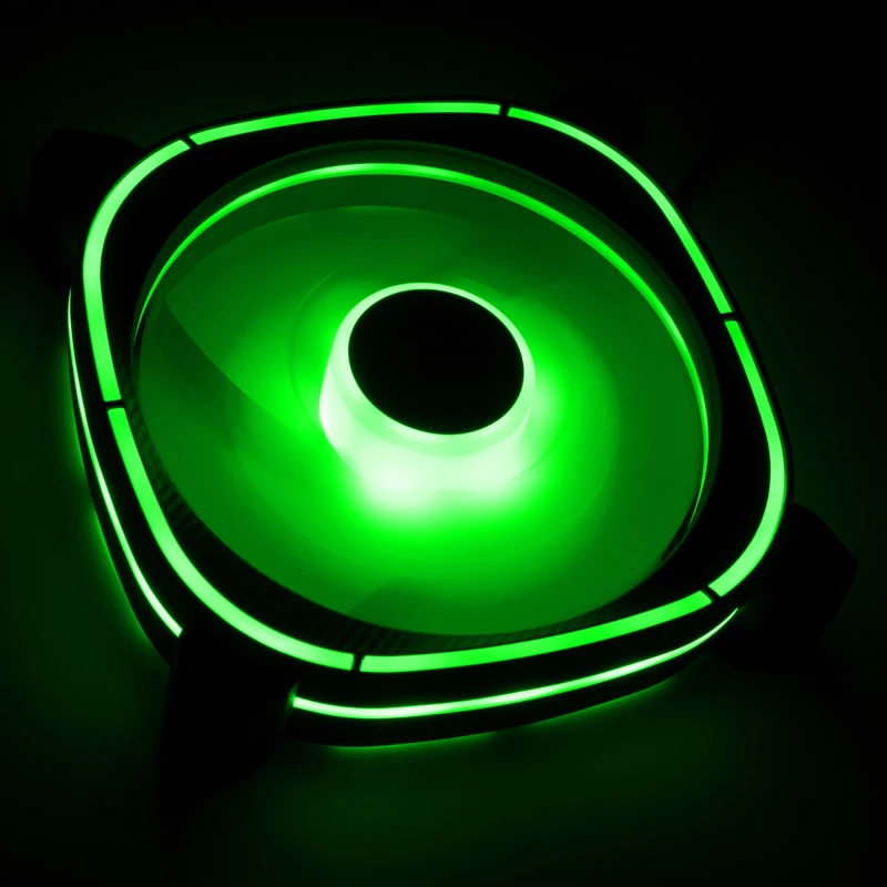 Ventilador de carcasa AEROCOOL Astro 12F ARGB LED de 120 mm — 120 mm, iluminación ARGB, conector de alimentación de 3 pines
