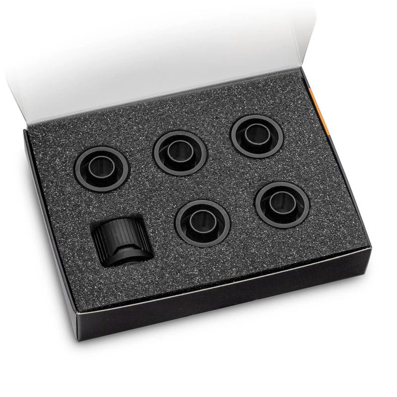 EK Water Blocks EK-Quantum Torque STC 10/13 - pack de 6, negro