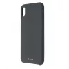 Funda para móvil Tellur Liquid Silicone para iPhone XS Max — Negra