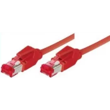Tecline 73601R Cable de red Ethernet rojo