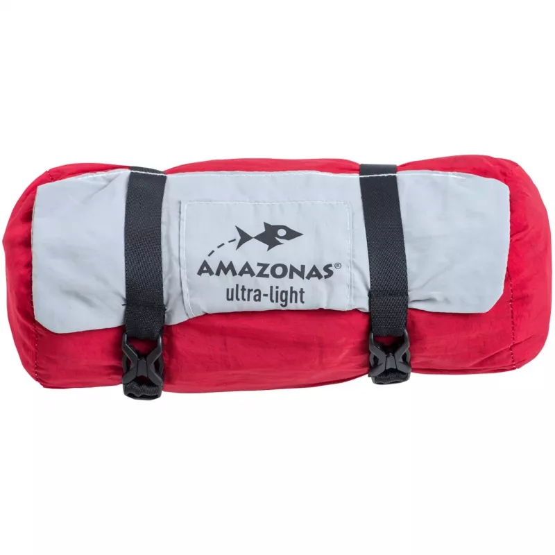 Amazonas Silk Traveller XXL AZ-1030190 hamaca de camping, gris/roja