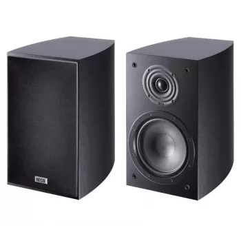 Altavoz de suelo Heco Victa ELITE 202 negro, pareja — 2 vías, 2.0 canales, 65 W RMS, 35–40.000 Hz, 8 Ω, 89 dB, bass reflex, MDF