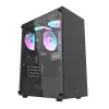 Caja de ordenador Darkflash DK100 (negra)