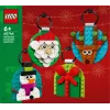 Bricks Iconic 40744 surtido de adornos navideños